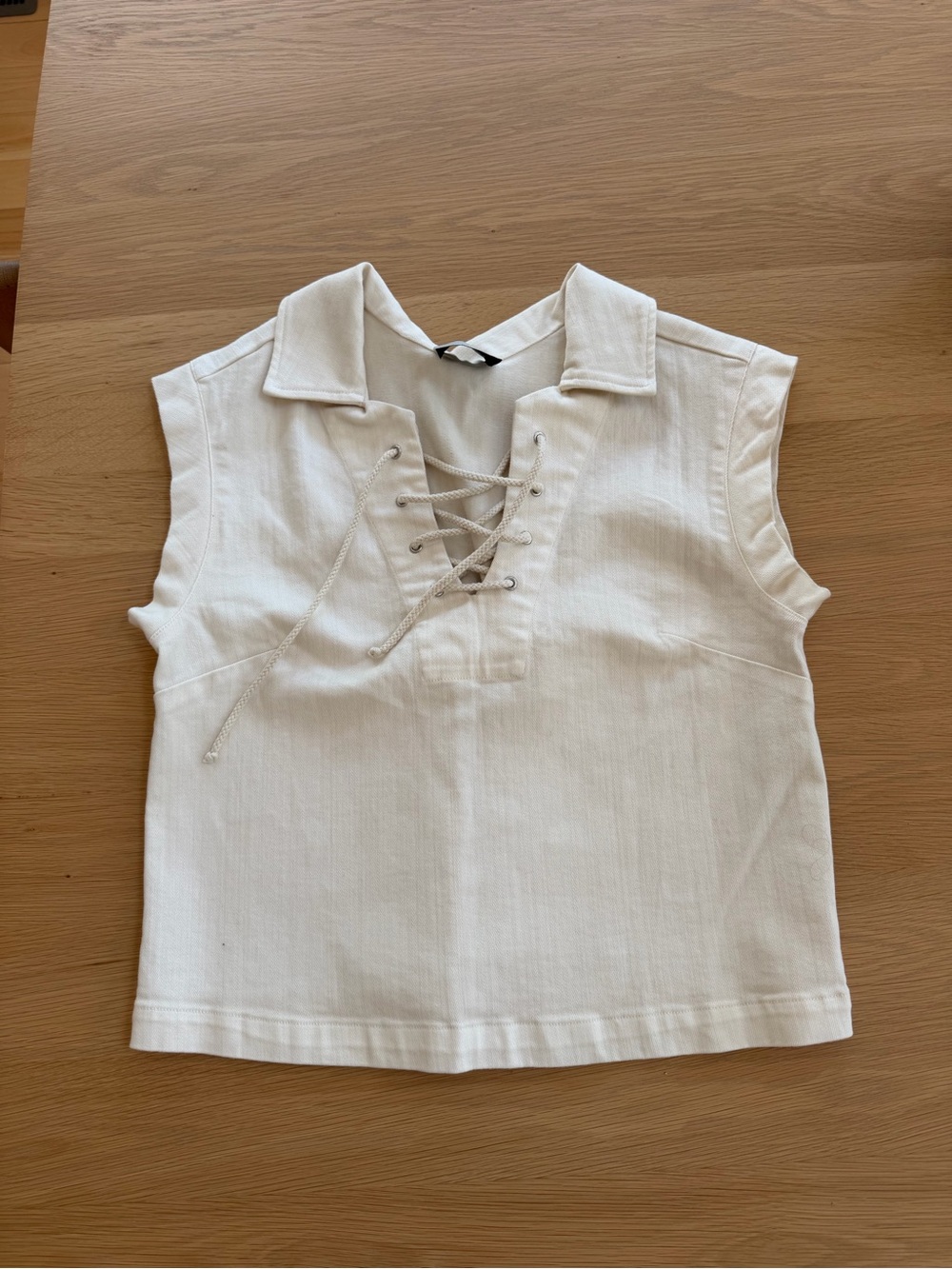 Rachel Comey Sleeveless Lace-Up collared Top